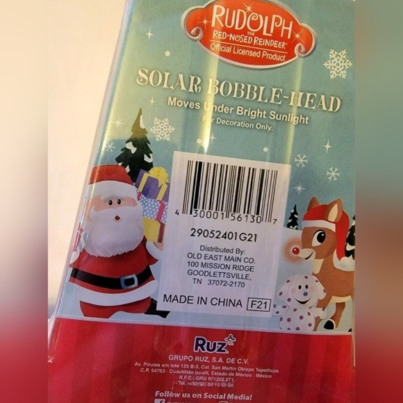 Rudolph the red nose reindeer solor dancer - Picture 2 of 2